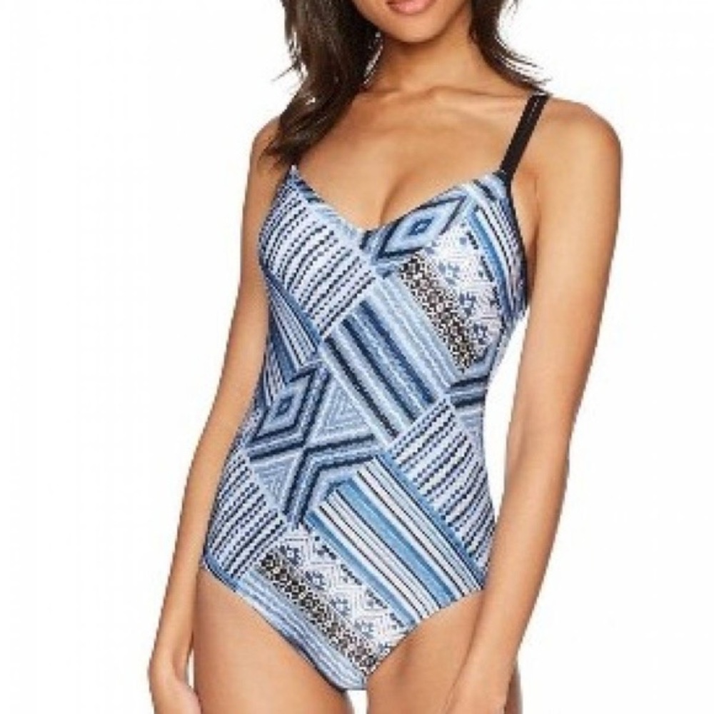 Seafolly Sweetheart Malliot Desert Tribe swimsuit one piece
